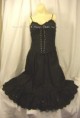 Victorias Secret Cotton Laceup Corset Bustier Eyelet Dress Size 4